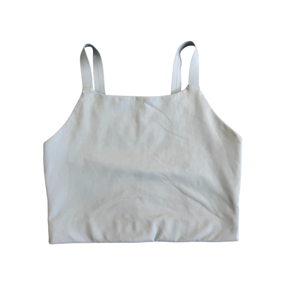 Girlfriend Collective Longline Sports Bra Medium Light Blue